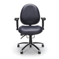 thumbnail image 6 of OFM - Big & Tall Chair - Anti-Microbial 24-Hour Anti-Microbial Anti-Bacterial Task 42-1/4" h x 28-3/4" w x 28-3/4" d, Navy/black, 6 of 6