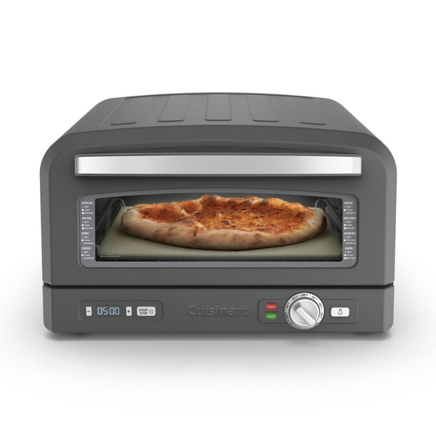 Cuisinart CPZ-120MB Horno Eléctrico para Pizza de Interior - con Ventana