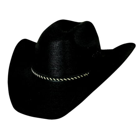 Bullhide Hats 2702 Cowboy Collection Country Strong 30X 7 1/4 Black Hat