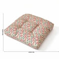 thumbnail image 2 of Christmas U-Shaped Chair Cushions,16"x16"Soft Comfortable Linen Textured Chair Pads Non Slip Seat Cushions for Indoor Dining Room and Kitchen Chairs, 2 of 5