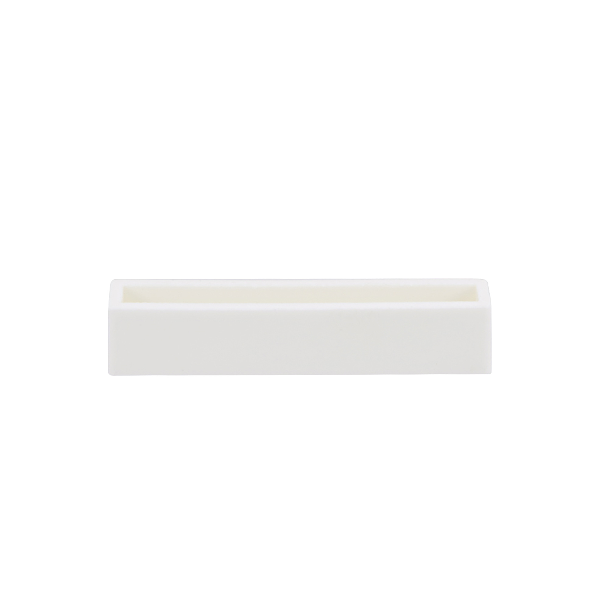 4.5ml 63x13x13mm Alumina Crucible Boat Sample Holder Furnaces