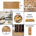 thumbnail image 3 of Bathroom Rug Bamboo Duckboard Natural 40"L x 18"W, 3 of 6