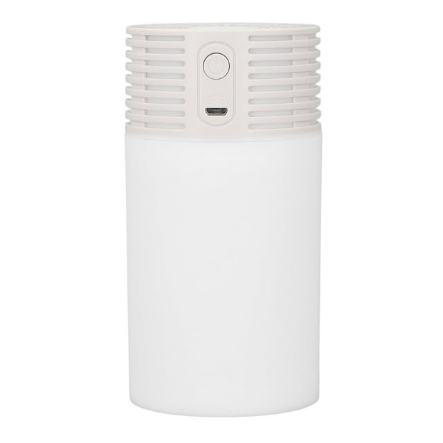 Mini Humidificateur Coloré 2 Vitesses Réglables Humidificateurs Portables Automatiques pour la Maison de Voiture 300ML Blanc