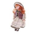 thumbnail image 3 of Muñecas en miniatura de casa de muñecas Muñeca de de 40cm, Vestido de Dama, Figura de Personas, Casa de Muñecas Vintage en Miniatura, 3 of 8