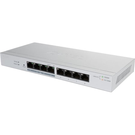 UPC: 0760559125967 | ZyXEL GS1200-8HP US 8-port GbE Web Managed PoE Switch