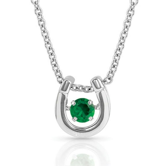 Montana Silversmiths Birthstone Emerald May - Accessories Jewelry Necklace - Nc4742-May