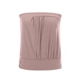 thumbnail image 4 of Camisetas sin tirantes sin tirantes para mujer, camisetas de tubo de verano, blusas informales sexis con hombros descubiertos para vacaciones Pompotops hkajfhjk473717, 4 of 5