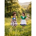 thumbnail image 5 of MIRUXO Cowboy Style Costumes Western Dress Up Outfit Halloween Cosplay Party Theme Retro Ruffle Princess Dress Clothing Carnival Holiday, 5 of 6