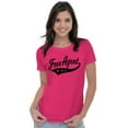 thumbnail image 3 of Free Agent Sports Team Fanatic Club Womens Slim Fit Graphic Tee Brisco Brands S, 3 of 5