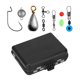 thumbnail image 1 of Aparejos de pesca de carpa Sunnimix 165pcs con caja de almacenamiento, 1 of 4