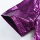 thumbnail image 5 of pstuiky camisetas para hombre, Camisa de lentejuelas de moda para hombre, con cuello vuelto, manga corta y brillante. ropa de hombre xl, 5 of 7