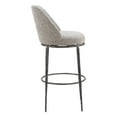 thumbnail image 2 of Nordhavn Swivel Barstool Gray, 2 of 7