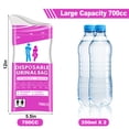 thumbnail image 3 of GuardWee 24 Pack 700ML Disposable Urine Bags, Unisex Portable Travel Urinal with Absorbent Gel, Leakproof for Car Trips, Camping and Outdoor Use, 3 of 7