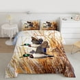 thumbnail image 2 of Castle Fairy Female Men Mallard Duck Twin Comforter Sets,Autumn Animal Bedding Set, 2 of 8