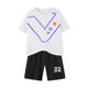 thumbnail image 1 of Odeerbi 3-14 Años Niños Trajes de Verano de Atletismo de Secado Rápido Deportes Correr Tops Pantalones Cortos Conjunto de Manga Corta Cuello Redondo Pantalones Cortos Traje, 1 of 6