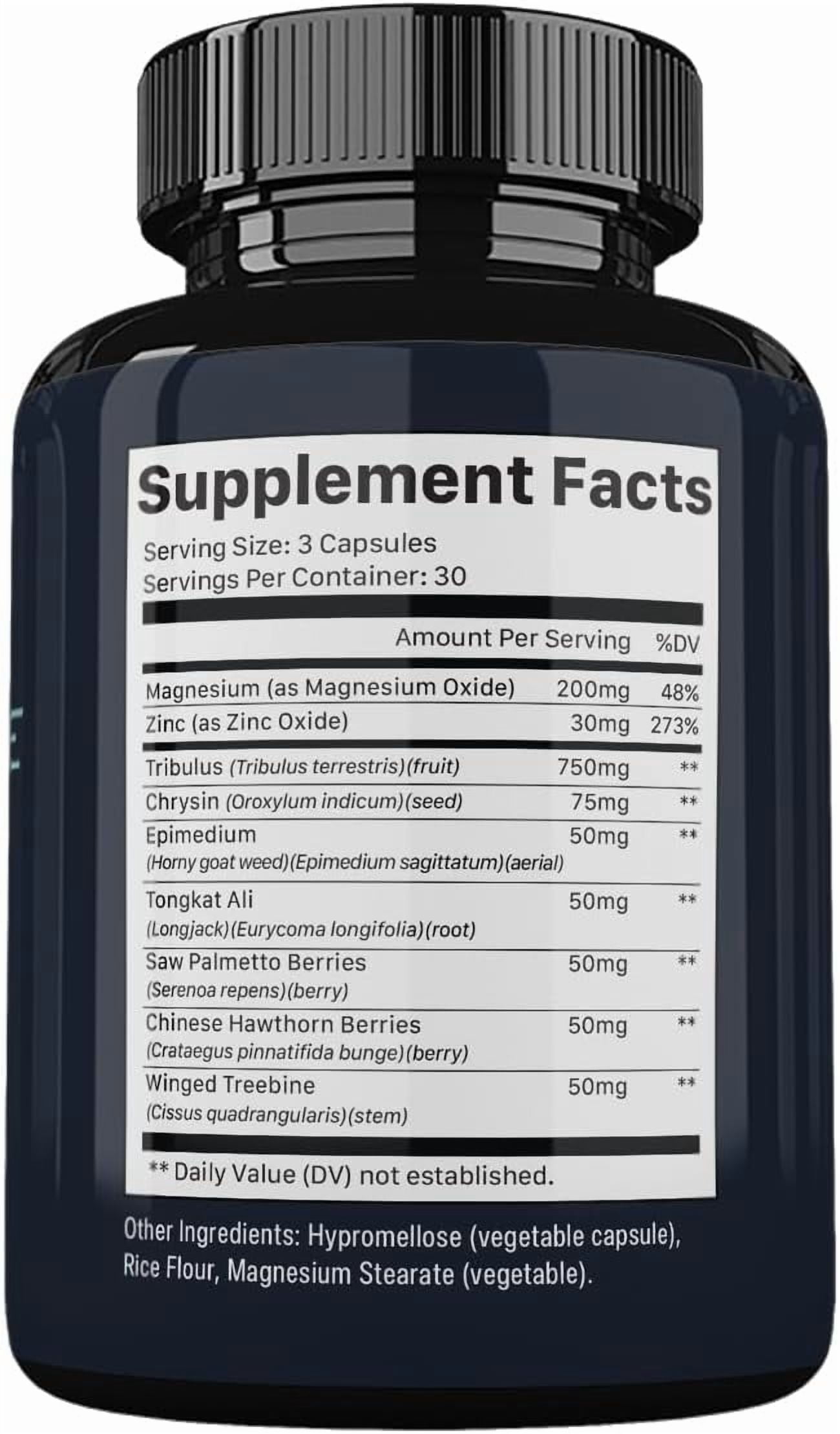 Testostrive Advanced Formula, TestoStrive Pills, Testostrive Dietary Supplement, 90 Capsules