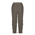 thumbnail image 4 of SCSAlgin Summer Capris for Women Lightweight Elastic Waist Capri Pants Soft Stretch Joggers with Pockets, 4 of 7