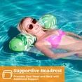 thumbnail image 4 of Hamaca hinchable Pool Floats Sloosh 4 en 1 para adultos, 2 paquetes, 4 of 8