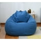 thumbnail image 1 of The color is as shown in the main picture 100*120cm Lazy Classic Bean Bag Chair Sofa Covers without Filler Linen Cloth Lounger Seat Bean Bag Pouf Puff Couch Tatami Living Room, 1 of 5