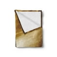 thumbnail image 2 of Eiffel Soft Flannel Fleece Blanket, Tourist Attraction in Paris France Brown Toned Skies Abstract Landscape Design, Cozy Plush for Indoor and Outdoor Use, 50" x 70", Yellow and Brown, by Ambesonne, 2 of 5