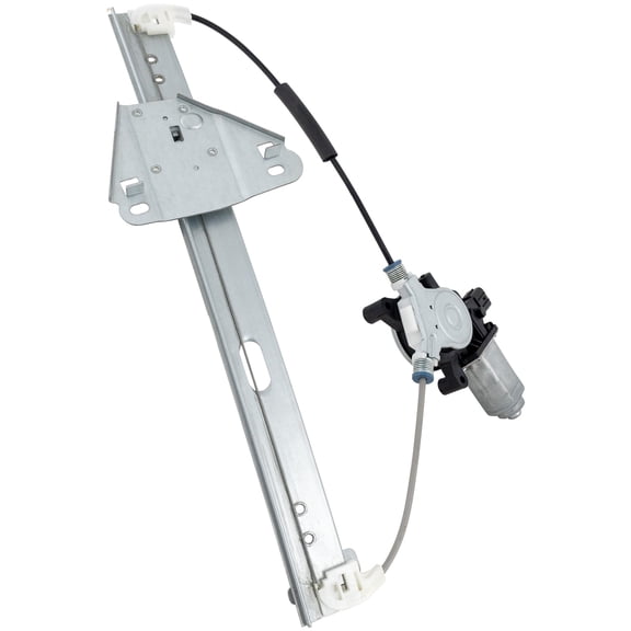 Window Regulator Compatible with 2004-2008 Acura TSX Rear, Left Driver Power With Motor