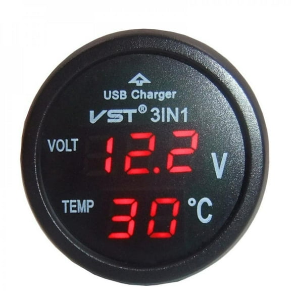 Cigarette Lighter Voltmeter