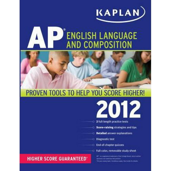 Pre-Owned Kaplan AP English Language and Composition 2012 (Paperback) 1609780639 9781609780630