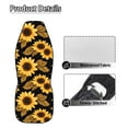 thumbnail image 5 of Yuyamidu Sunflowers Car Front Seat Covers Soft Front Seat Cover 2 Pcs Set Waterproof Auto Interior Accessories Universal Fit Most Cars, 5 of 7