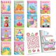 thumbnail image 1 of Libros para colorear BenLouis Sweet Mini Kids Candyland Donut x24, 1 of 7