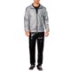 thumbnail image 2 of Chaqueta Holográfica INSPIRE CHIC para hombres, chaqueta metálica de manga larga con cuello alto, chaquetas brillantes para fiestas disco en plata, 2 of 5