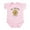 Petal Pink, variant on CafePress - Dr. Dreidel Infant Bodysuit - Baby Light Bodysuit, Size Newborn - 24 Months