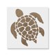 thumbnail image 1 of Plantilla de tortuga reutilizable de mylar para estarcido, arte, 1 of 8