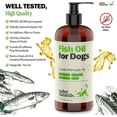 Deley Naturals Wild Caught Fish Oil Liquid Food Supplement for Dogs