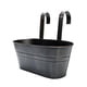 thumbnail image 1 of Maojin Macetero para plantas al aire libre, metal negro, hierro, macetas colgantes, barandillas, vallas, cubos, estilo bohemio moderno, montaje en pared, ventana, soporte para plantas, 1 of 9