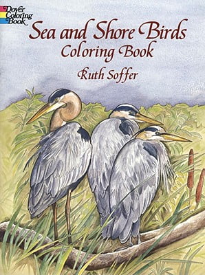 Sea And Shore Birds Coloring Book Walmart Com