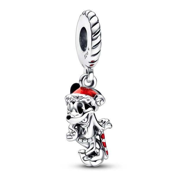 Abalorio de plata de ley 925 de disney, compatible con Pandora, colgante Original de princesa Bella, regalo