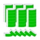 thumbnail image 2 of 600 bandas de neón para eventos, pulseras de papel para fiestas, bandas de identificación, brazaletes, bandas de fiesta para bares, exposiciones Verde Macarena Pulsera de papel, 2 of 8