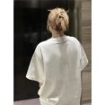 thumbnail image 2 of Women's Regular Size Cartoon Print T-Shirt - Fun Y2K Style, Soft, Short Sleeve, Loose Fit, Machine Washable, White with Colorful Character Design, All Season Fashion | Fun Casual Top | Stylish Comfor, 2 of 6