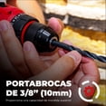 thumbnail image 4 of Taladro Inalámbrico Compacto 3/8” 20V ENERGIZER con Batería 2Ah y Cargador – Ideal para Uso Doméstico y de Bricolaje, 4 of 9