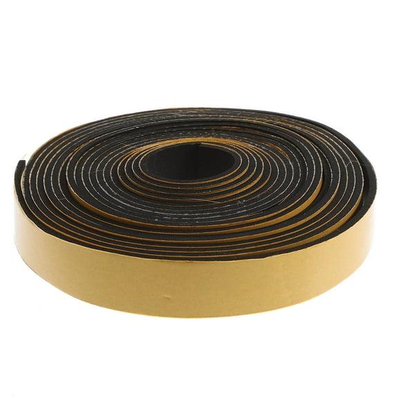 TINKSKY 1 Roll Door Seal Door and Window Seal Strip Black for Handicrafts Cushioning