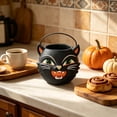 thumbnail image 3 of Clearance Halloween Candy Bucket, Resin Skeleton Pumpkin Pails with Handles, Vintage Mini Treat Bowls for Fall Table Mantel Party Decor, 3 of 5