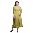 thumbnail image 1 of Bimba Robe de Plage Longue Maxi d'Été Bohème Gitane Imprimée pour Femmes, Style Folklorique – Xxx-Grand, 1 of 5