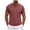 Brick Red, variant on Zshosam Collared Shirt Men Men's Golf Polo Shirts Performance Collar Shirts Lightweight Summer Casual Quick Dry Tee Size S,(Purple S)