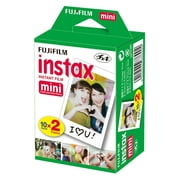 Fujifilm INSTAX Mini Instant Film 2 Pack  20 Sheets (White) for Fujifilm Mini 8 & Mini 9 Cameras