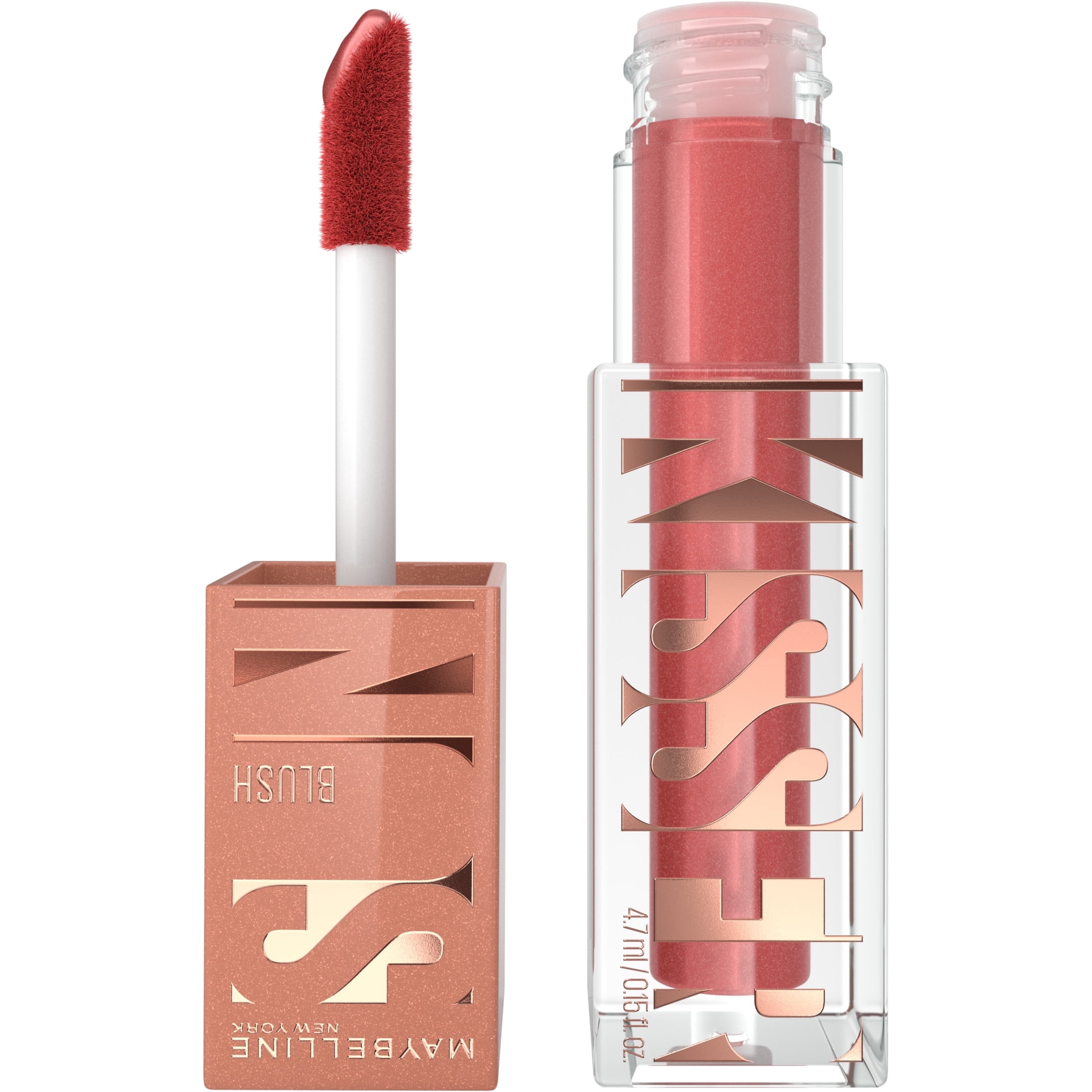 Maybelline Sunkisser Multi-Use Liquid Blush and Bronzer Set, City Sizzle + Blazing Blush, 0.23 fl oz