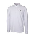 thumbnail image 2 of Men's Cutter & Buck White Philadelphia Eagles Traverse Stretch Quarter-Zip Pullover, 2 of 3
