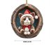 thumbnail image 3 of Adornos Navideños de Animales, Forma Ovalada, Decoración Acrílica Del Bosque | Regalo de Recuerdo | 9 Cm | Ajj250828006C, 3 of 7