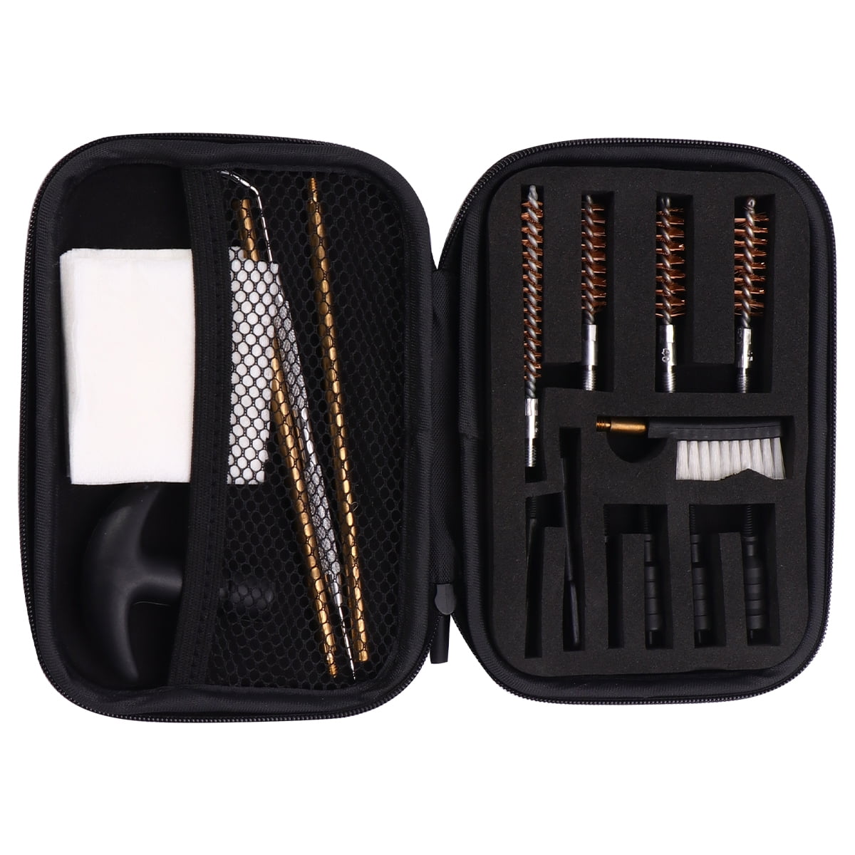 16Pcs Hunting Rifle Pistol Cleaning Kit For All Caliber .22 357 38 40 44 45 9mm 