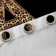 thumbnail image 4 of Erosebridal Fashion Women Letter A Theme Black Out Curtains,Kids Leopard Print Bows Curtains Pack of 2 (42x63 Each) For Cheetah Lovers, 4 of 7