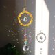thumbnail image 1 of Cortina de cristal Wind Chime Prism Catchers Ornamento colgante Decoración (Amarillo) Wdftyju Para estrenar, 1 of 7